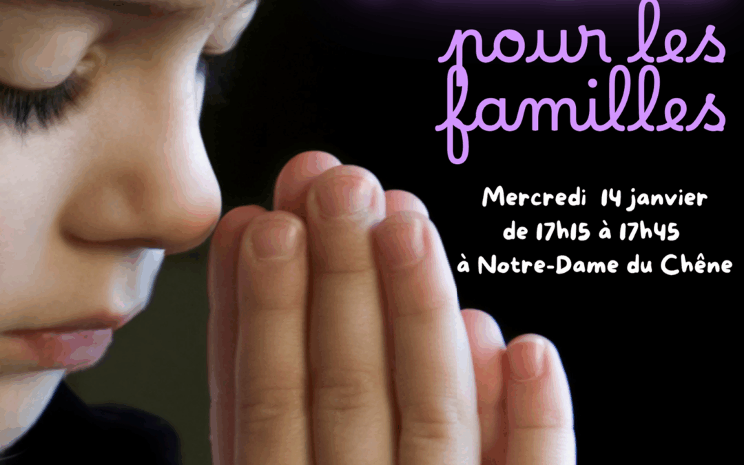 Petite école de prière pour les familles