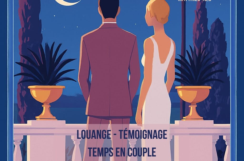 Veillée pour couples : RDV le 18 septembre à 20h45 à NDC