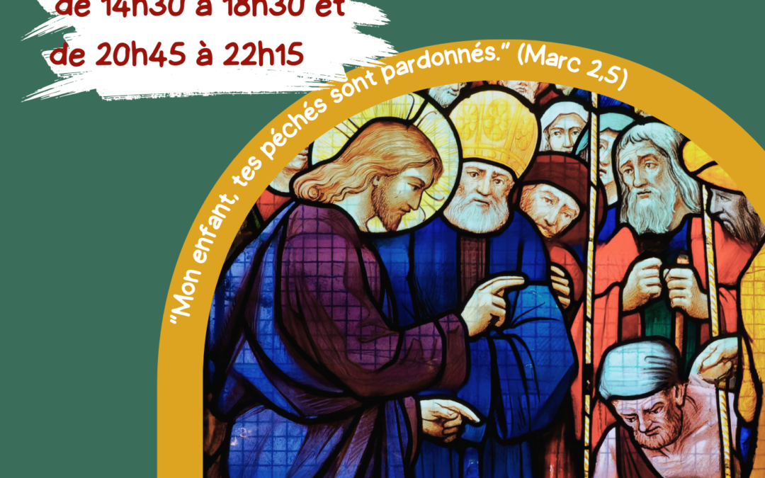JOURNÉE DU PARDON : mercredi 18 mars à Saint-Eustache