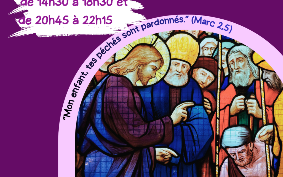 JOURNÉE DU PARDON : mercredi 18 mars à Saint-Eustache