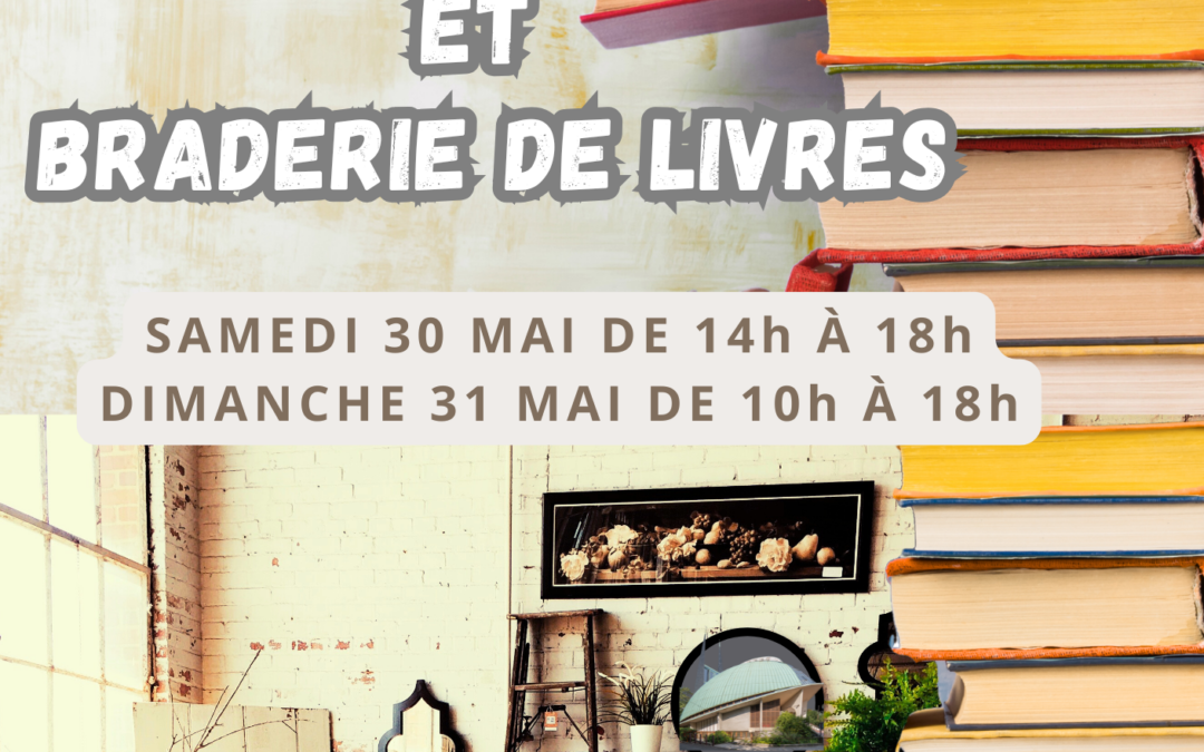 BROCANTE et braderie de livres à NOTRE-DAME DU CHÊNE